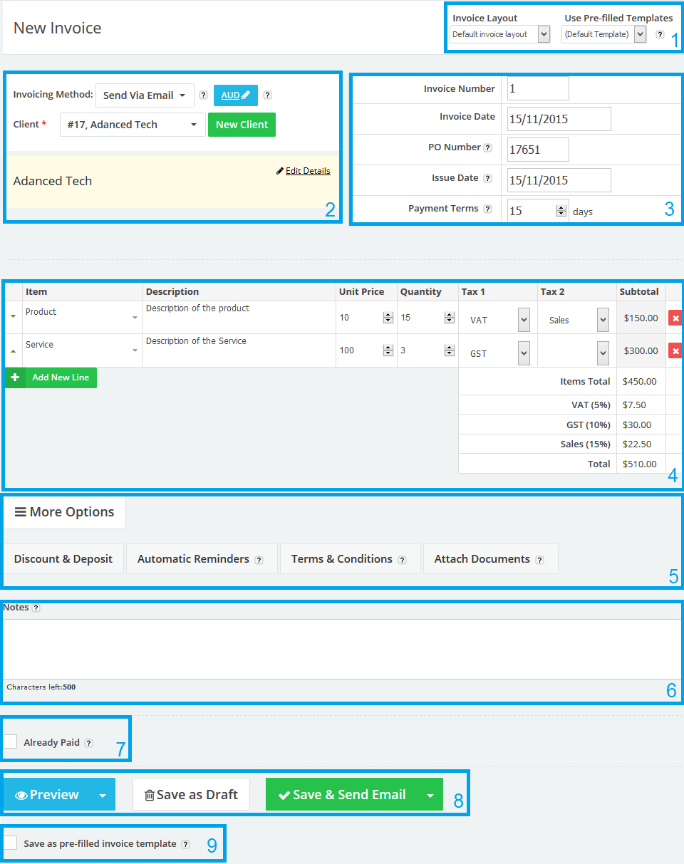 Retail Invoicing And Inventory Management System Online Billing Software