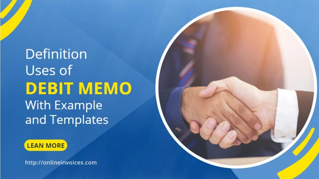 What is Debit memo?