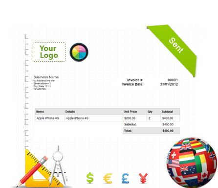Build Online Invoices into your brand